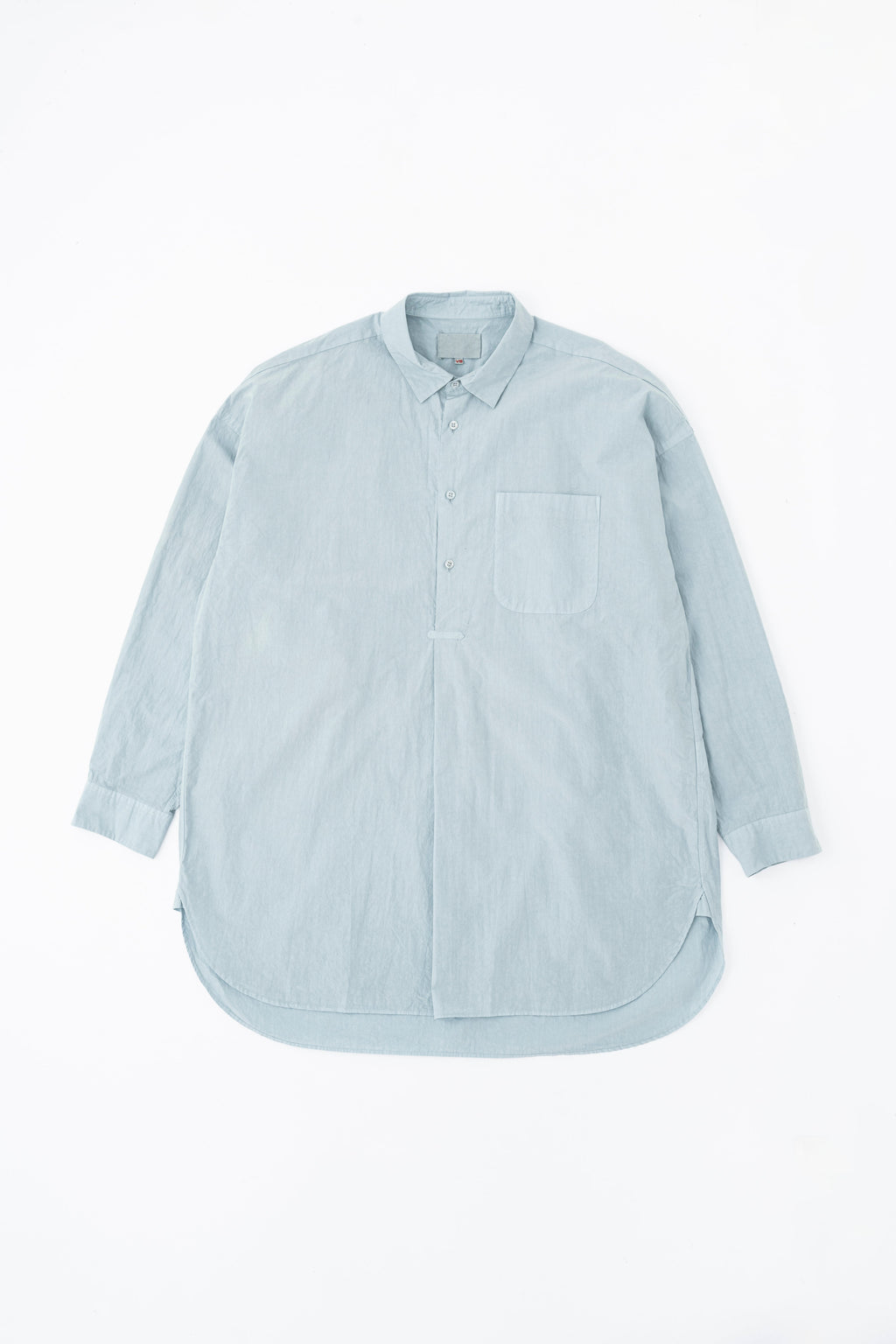 REGULAR COLLAR S/S SHIRT - SKY BLUE