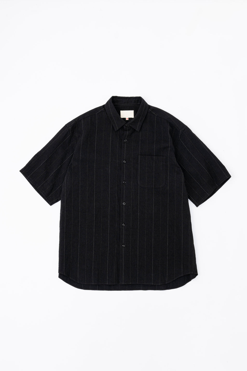 REGULAR COLLAR S/S SHIRT - STRIPE