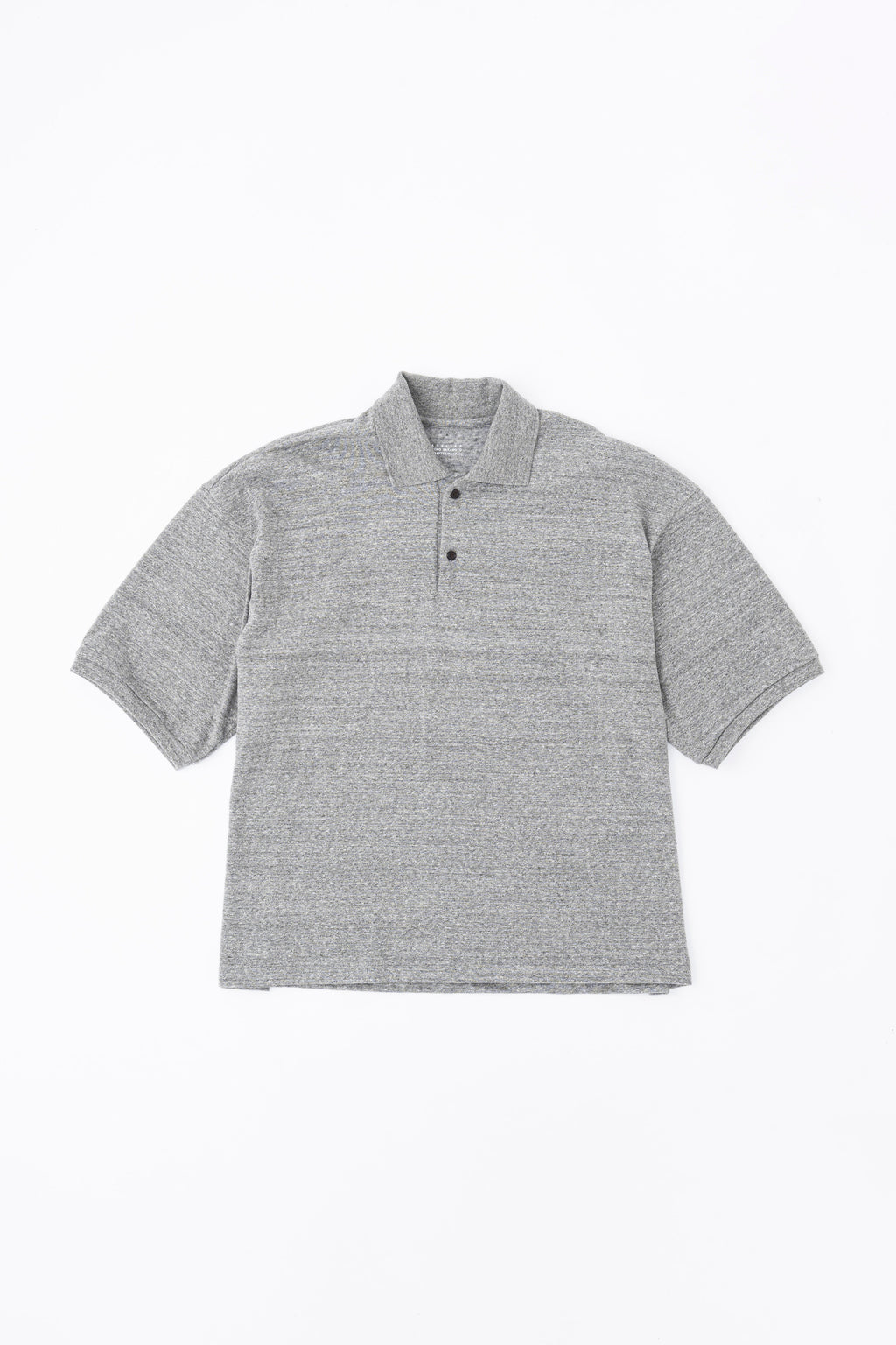 BOX TUBE POLO - HEATHER GRAY