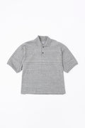 BOX TUBE POLO - HEATHER GRAY