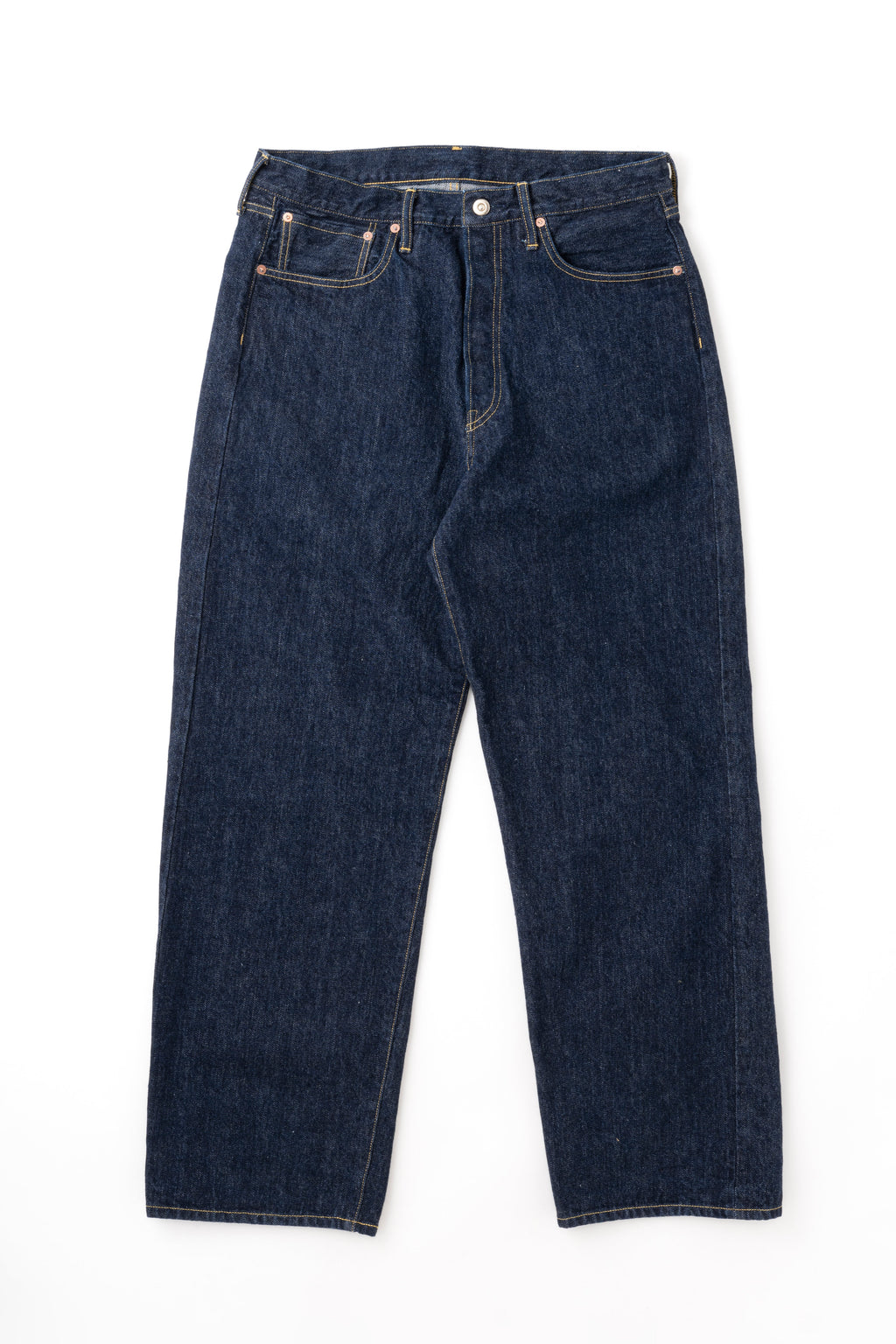 5POCKET STRAIGHT PANTS - INDIGO