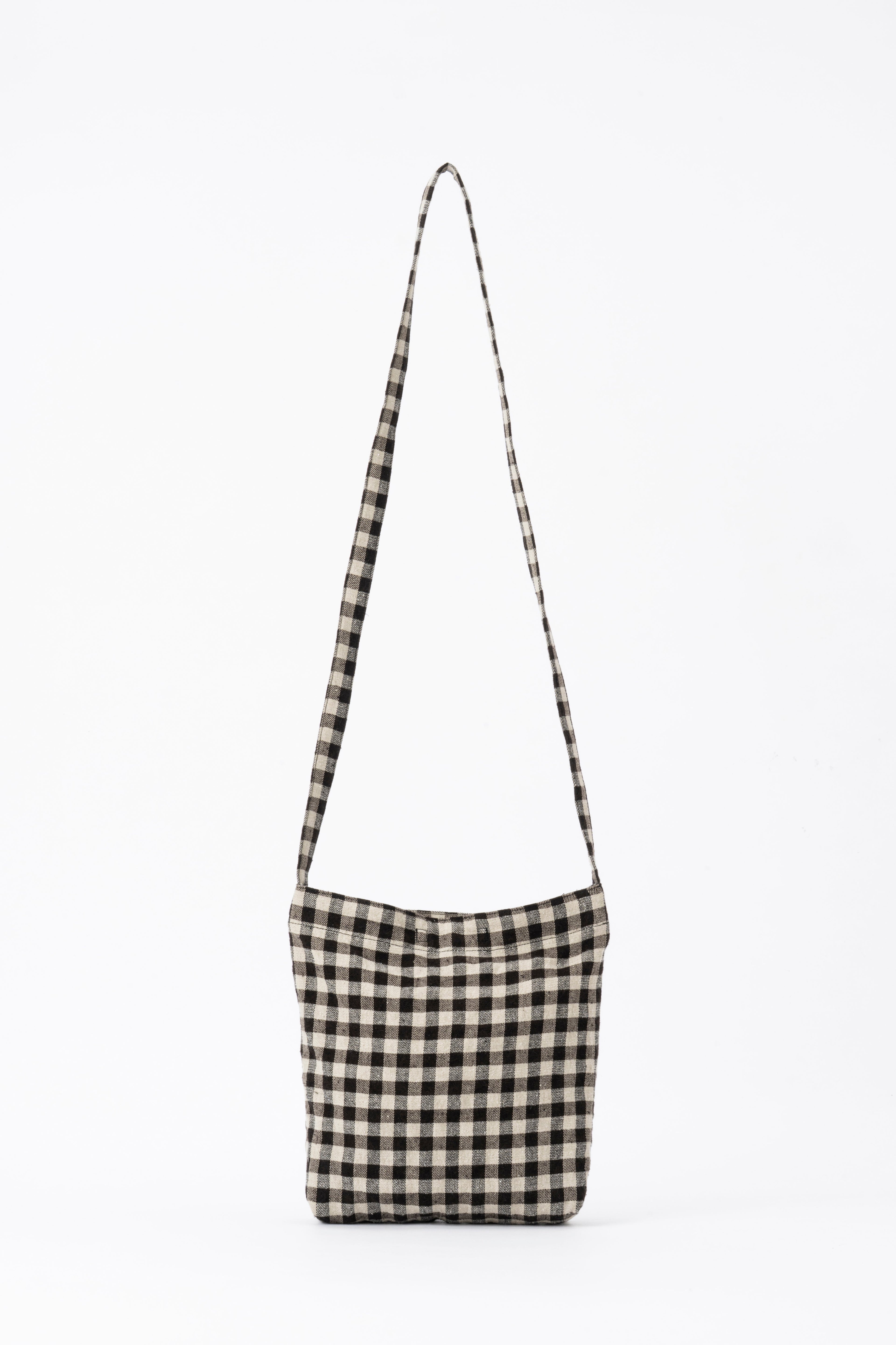 RESEARCHER BAG - MEDIUM - GINGHAM