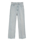 RING DENIM PANTS - ICE BLUE