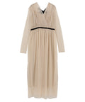 DOT SHEER CACHECOEUR ONEPIECE - BEIGE