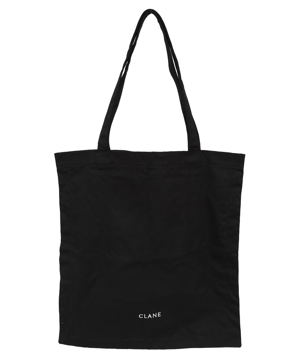 FABRIC TOTE BAG - BLACK