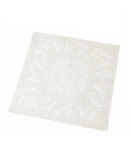 LOGO SILK SCARF - IVORY