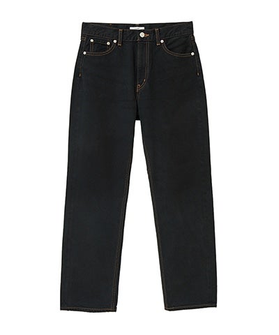 THUMB DENIM PANTS - BLACK