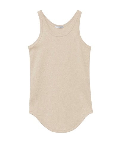 BASIC RIB TANK TOPS - IVORY