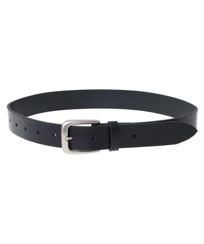 GENUINE LEATHER BELT - BLACK