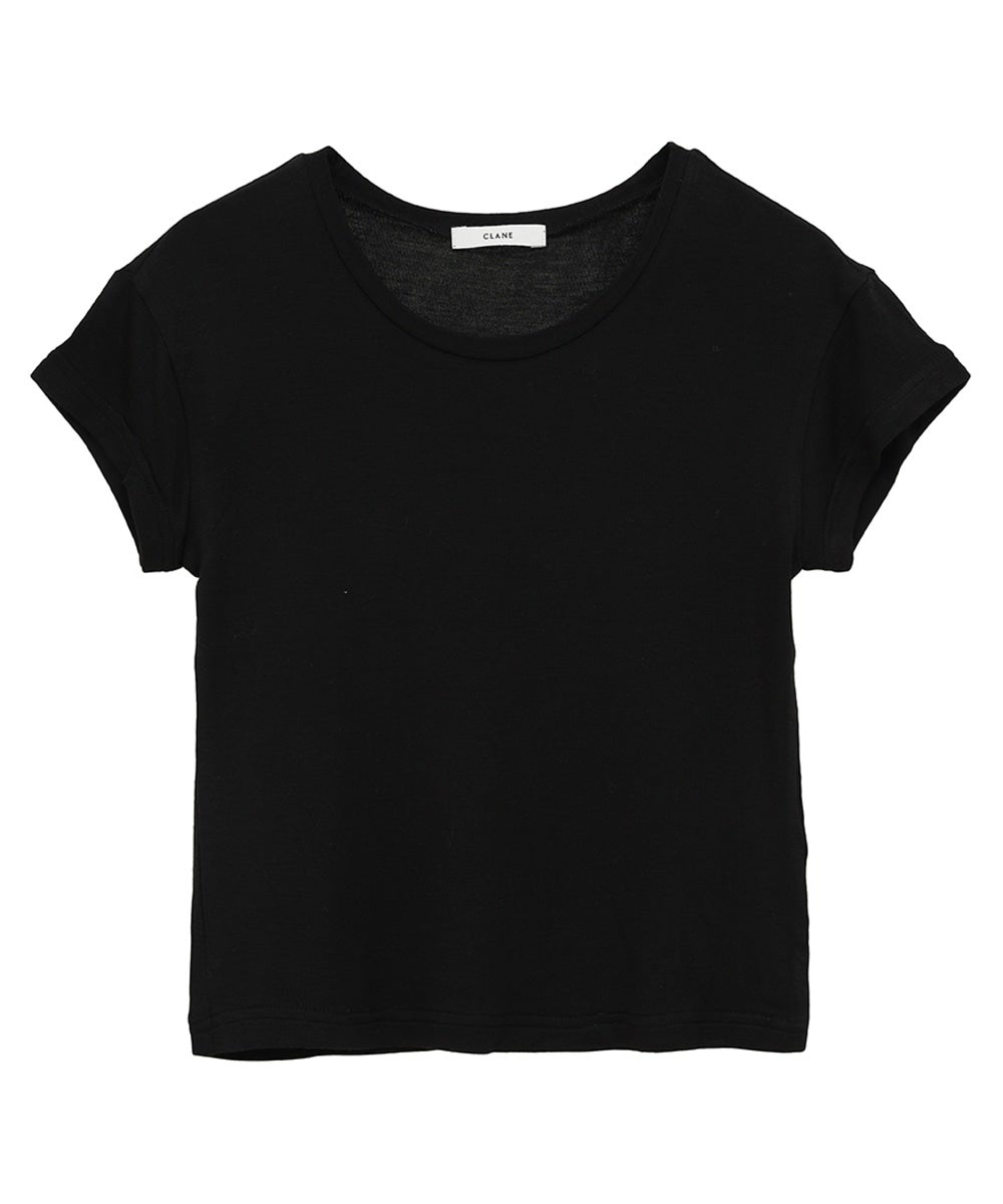 SOFT SHEER COMPACT TOPS - BLACK