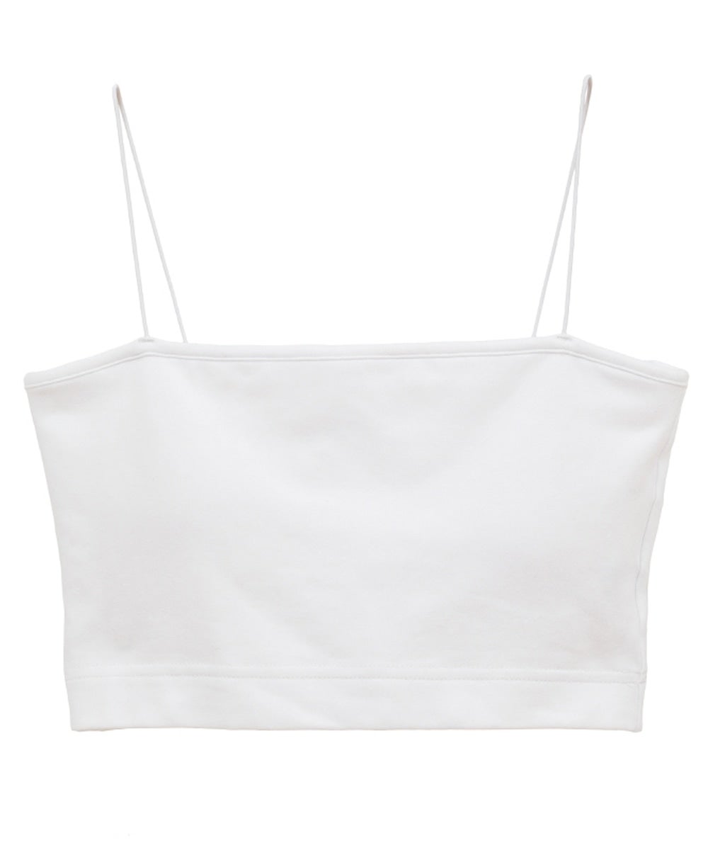 THIN CORD BANDEAU TOPS - WHITE