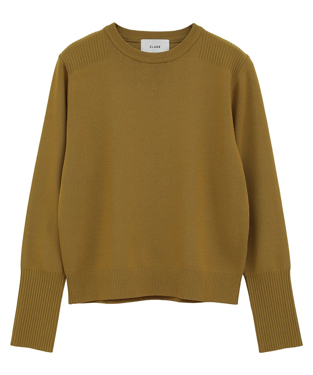 BASIC COMPACT KNIT TOPS - KIWI