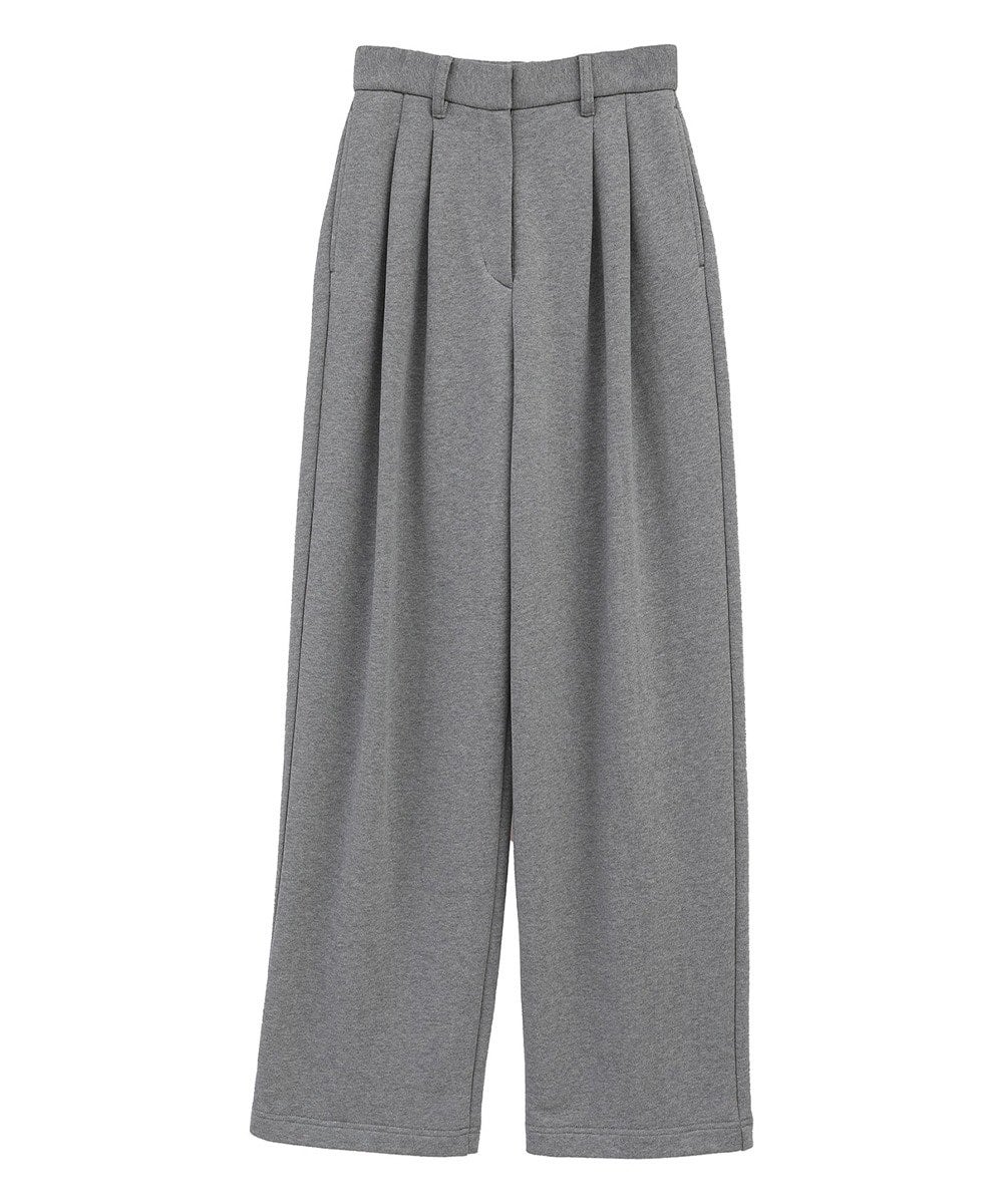 TWO TUCK SWEAT PANTS - GRAY