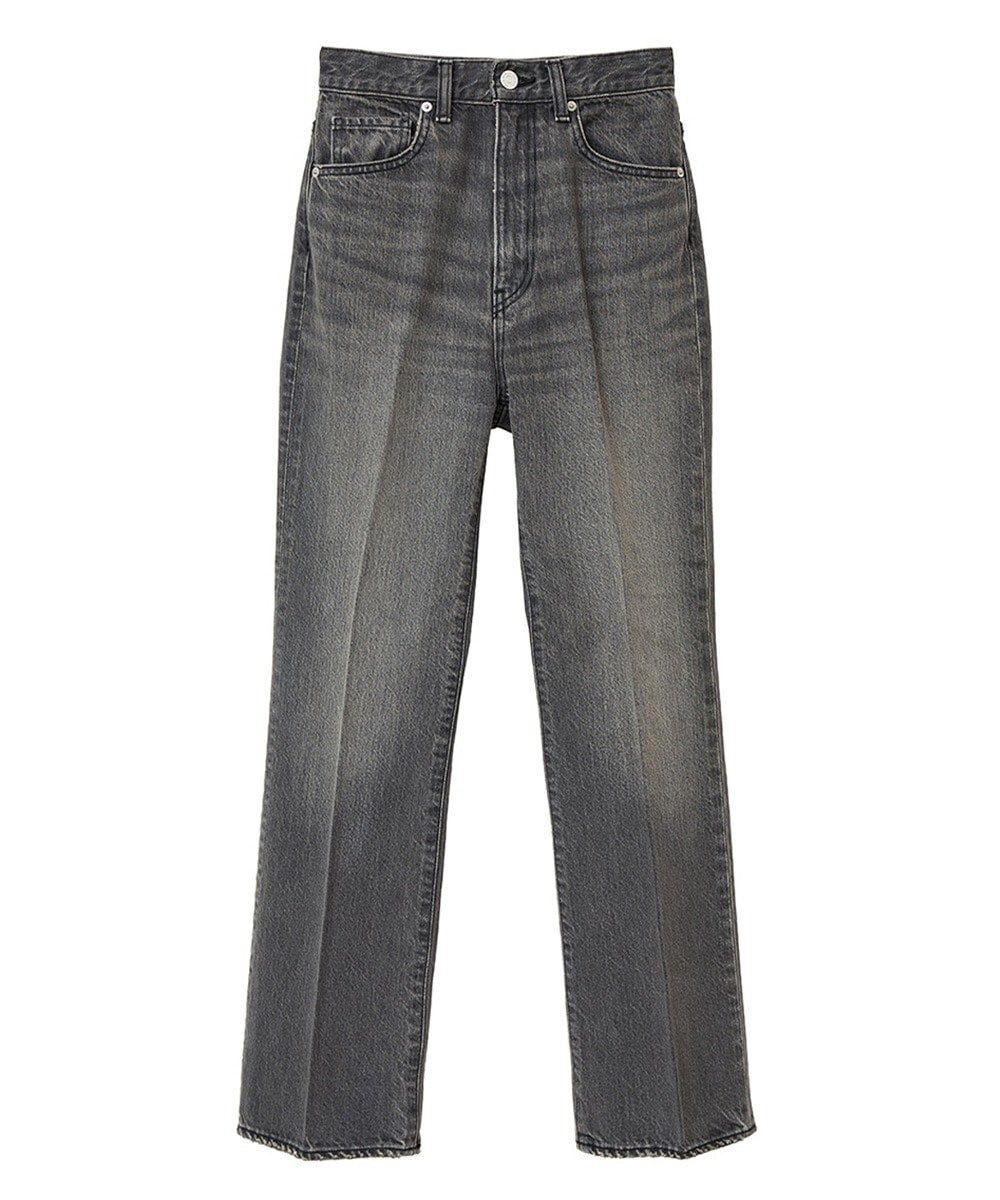 RING DENIM PANTS - GRAY