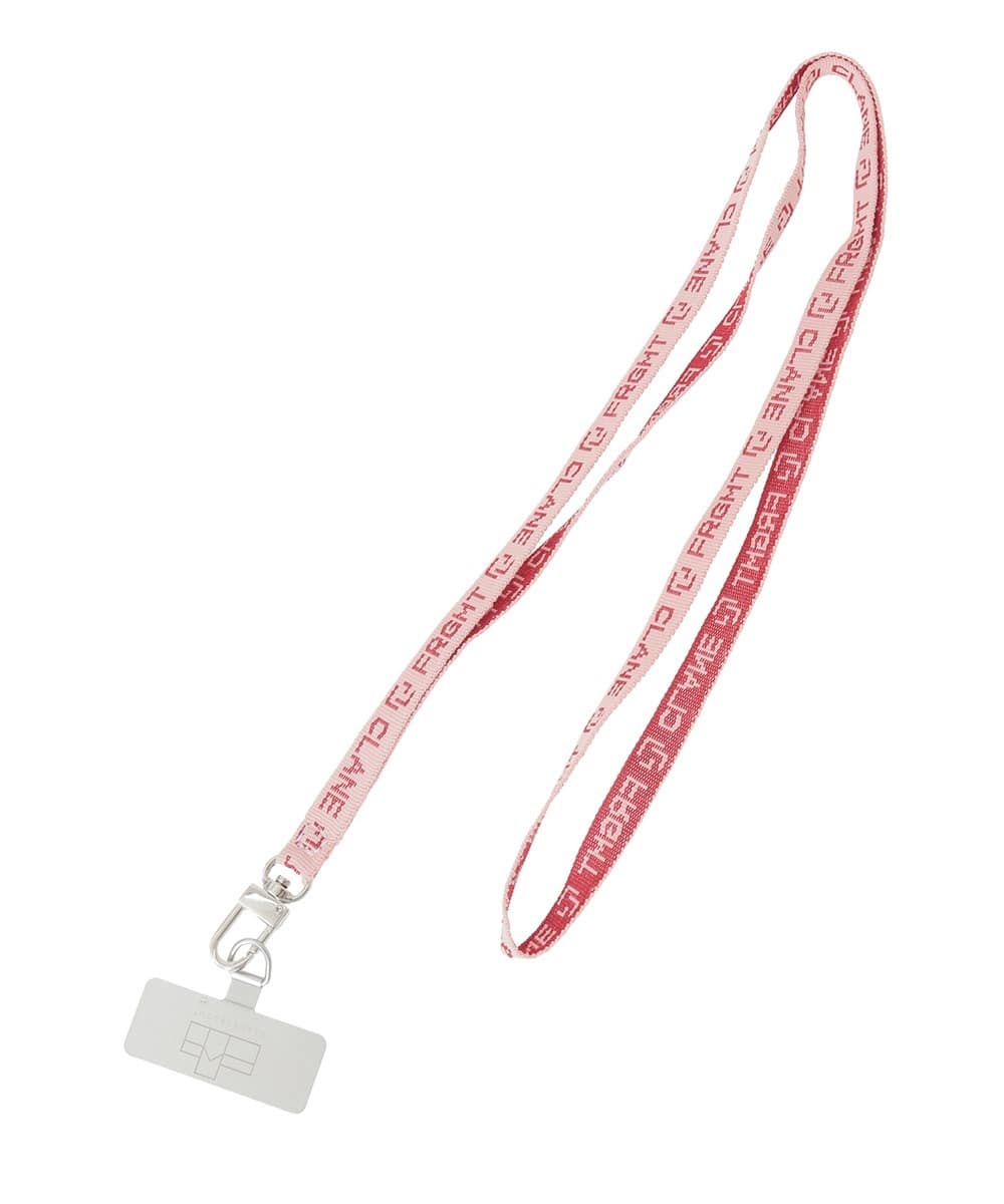 CLANE x FRGMT PHONE STRAP - RED