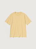 LUSTER PLAITING TEE - YELLOW BEIGE