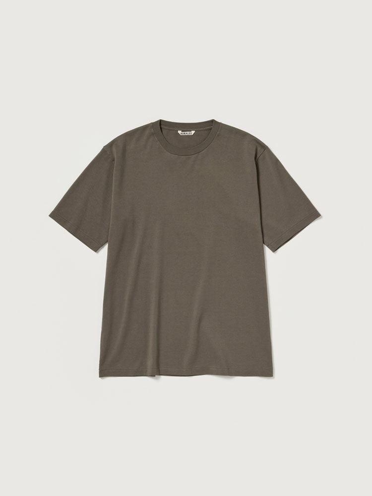 LUSTER PLAITING TEE - KHAKI BROWN