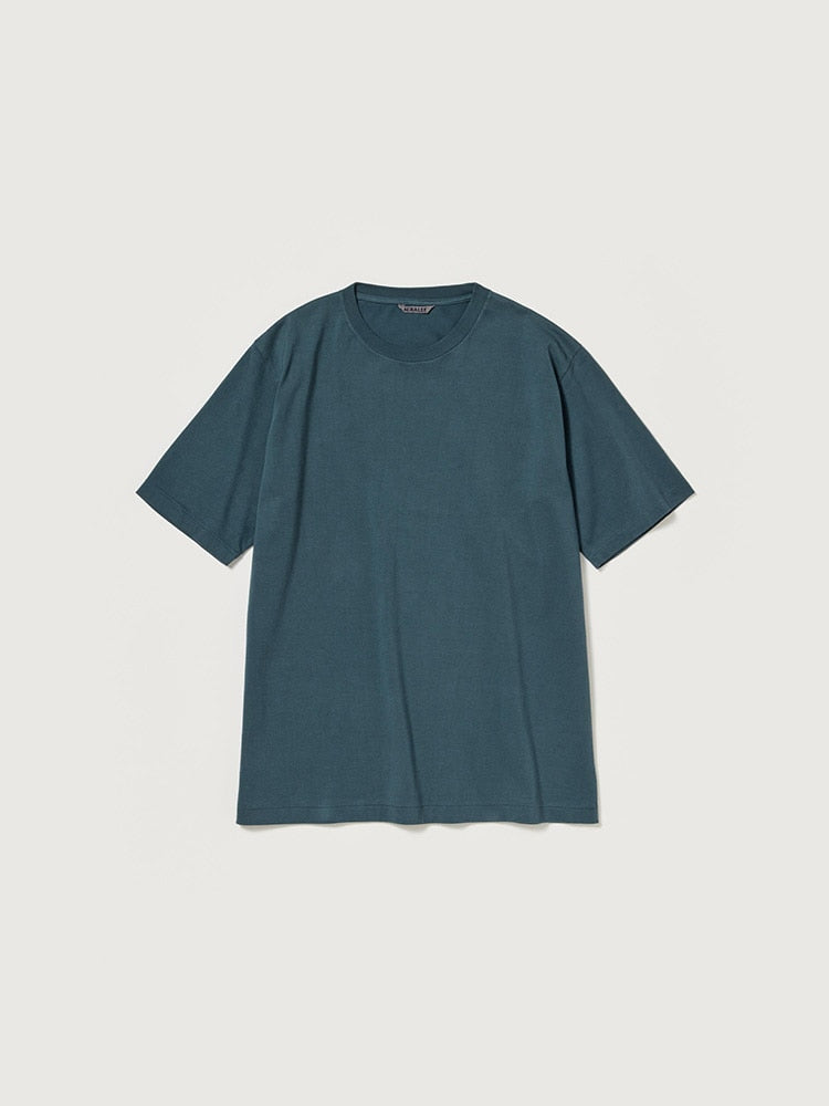 LUSTER PLAITING TEE - DEEP BLUE