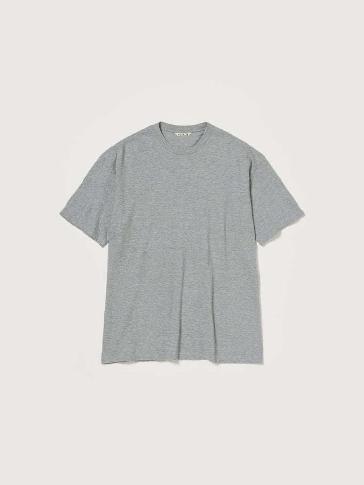 SEAMLESS CREW NECK TEE - TOP GRAY