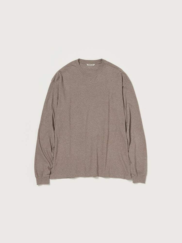 SEAMLESS L/S TEE - TOP BROWN