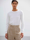 SEAMLESS L/S TEE - WHITE
