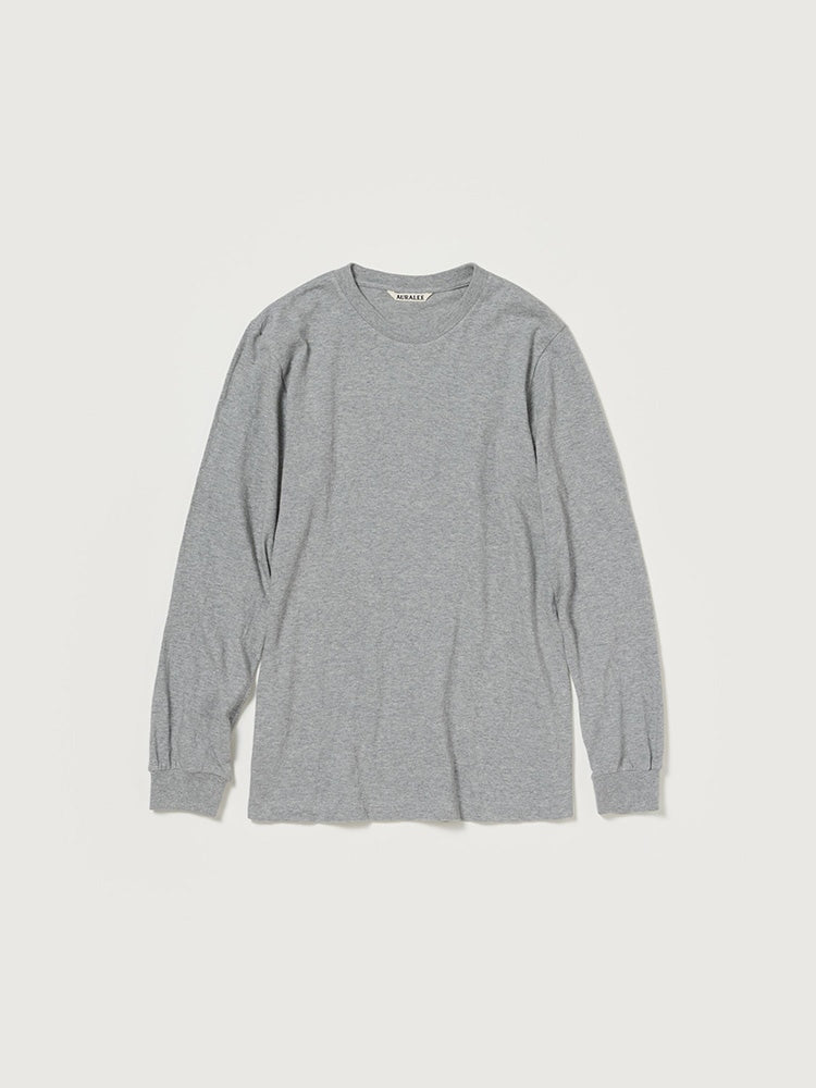 SEAMLESS L/S TEE - TOP GRAY