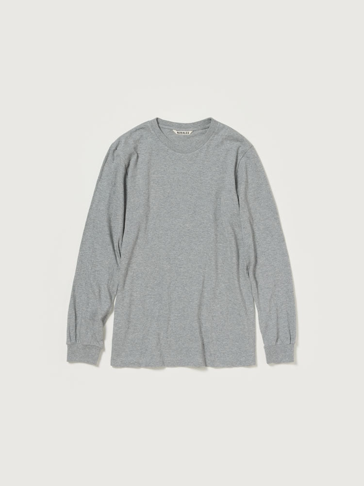 SEAMLESS L/S TEE - TOP GRAY