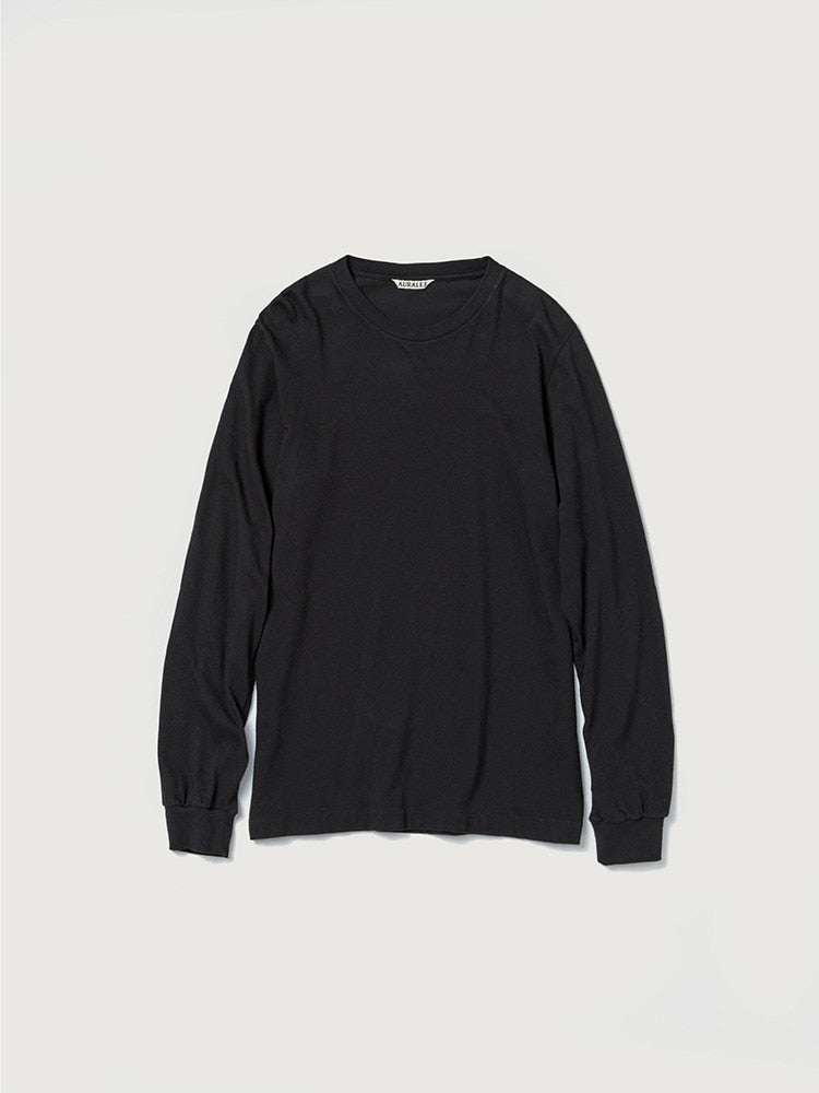 SEAMLESS L/S TEE - BLACK