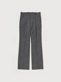 SUMMER TWIST CASHMERE PORA SLACKS - TOP CHARCOAL GRAY