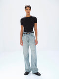 FADED SELVEDGE LIGHT DENIM PANTS - LIGHT INDIGO