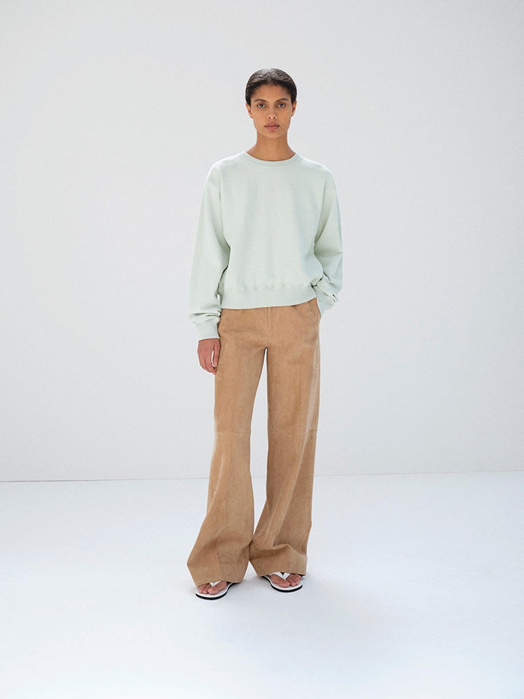 SMOOTH SOFT BD SWEAT P/O - PALE MINT