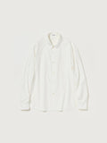 GARMENT-DYED FINX SHUTTLE WEATHER SHIRT - WHITE