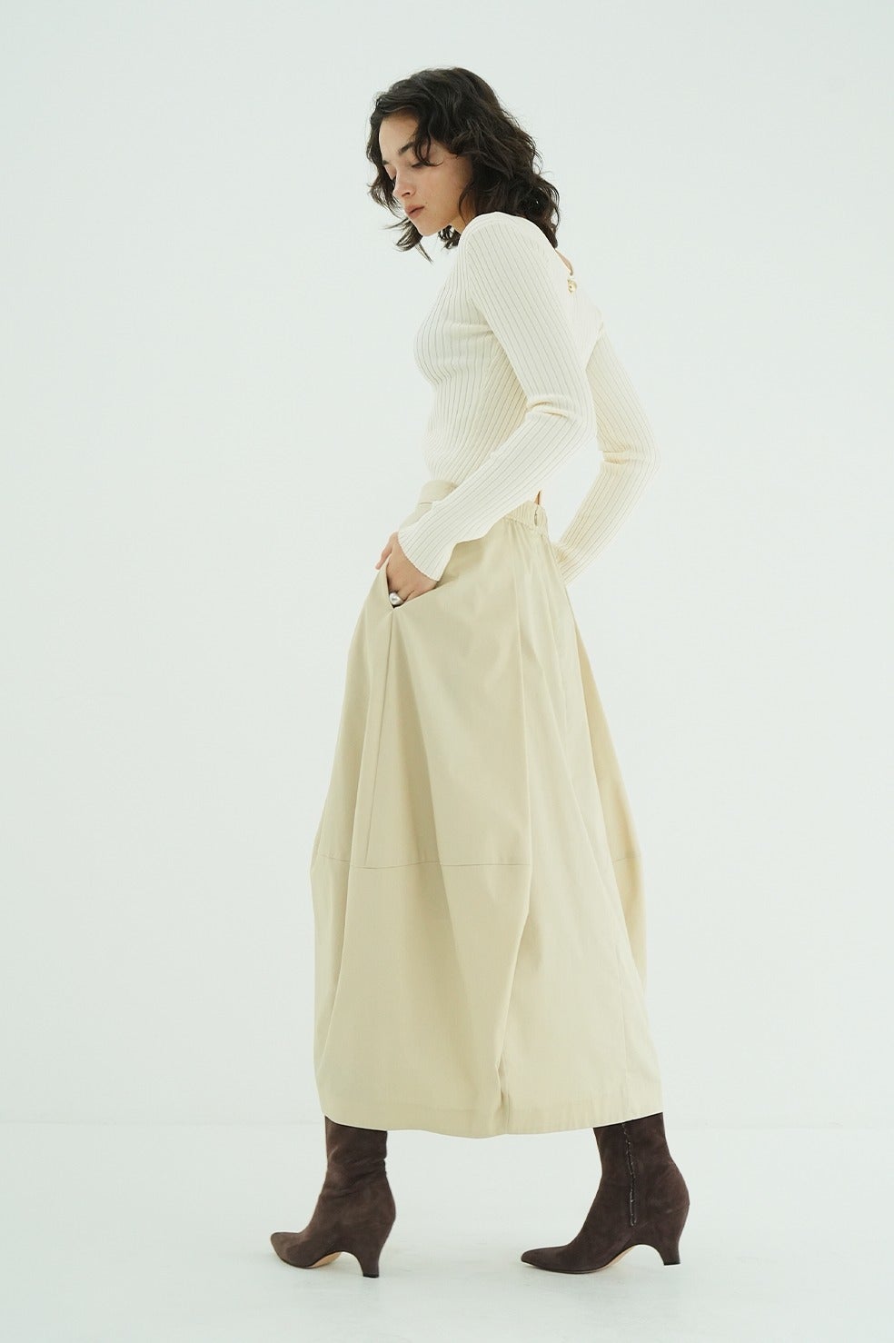 COCOON VOLUME SKIRT