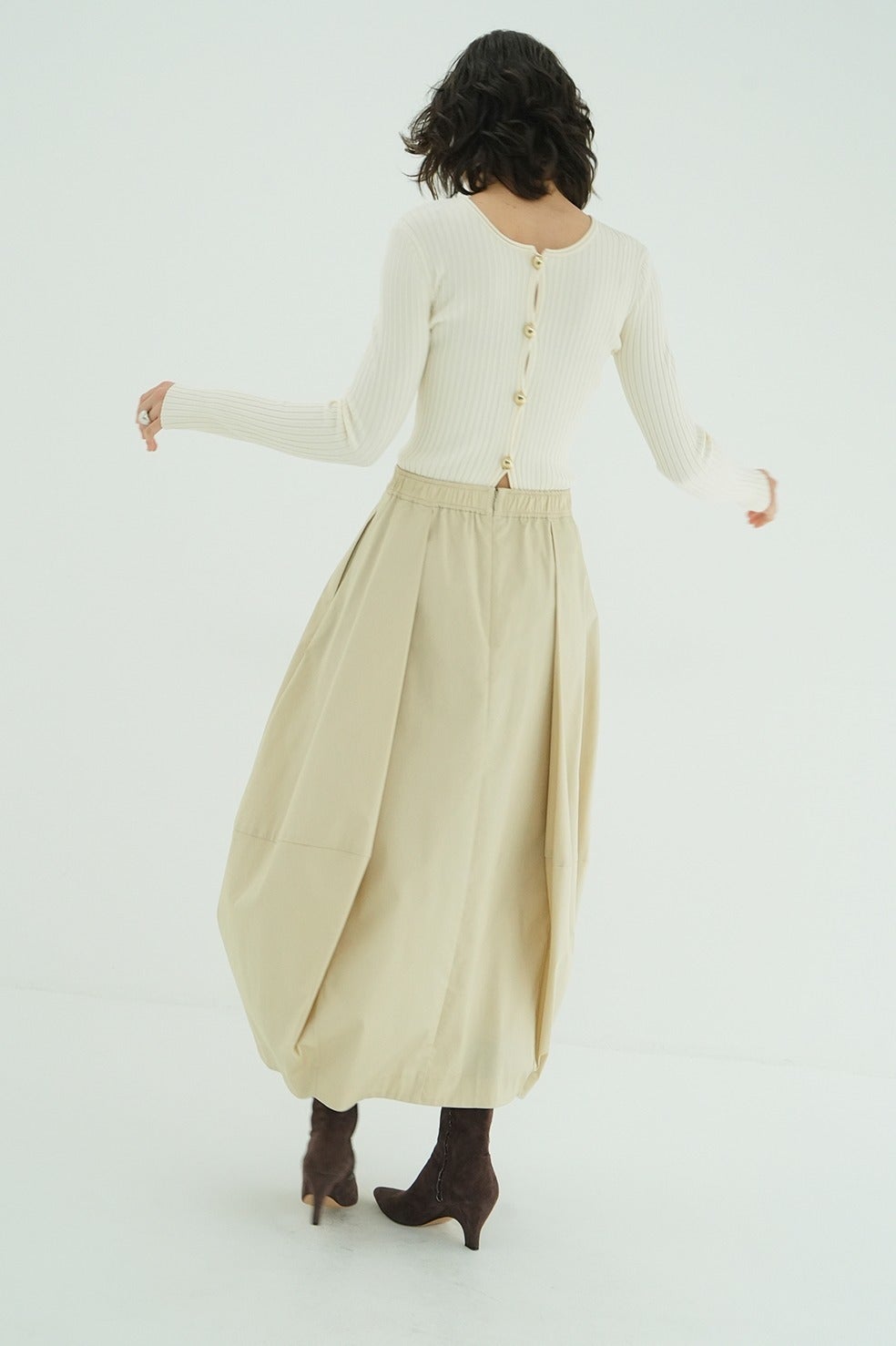 COCOON VOLUME SKIRT