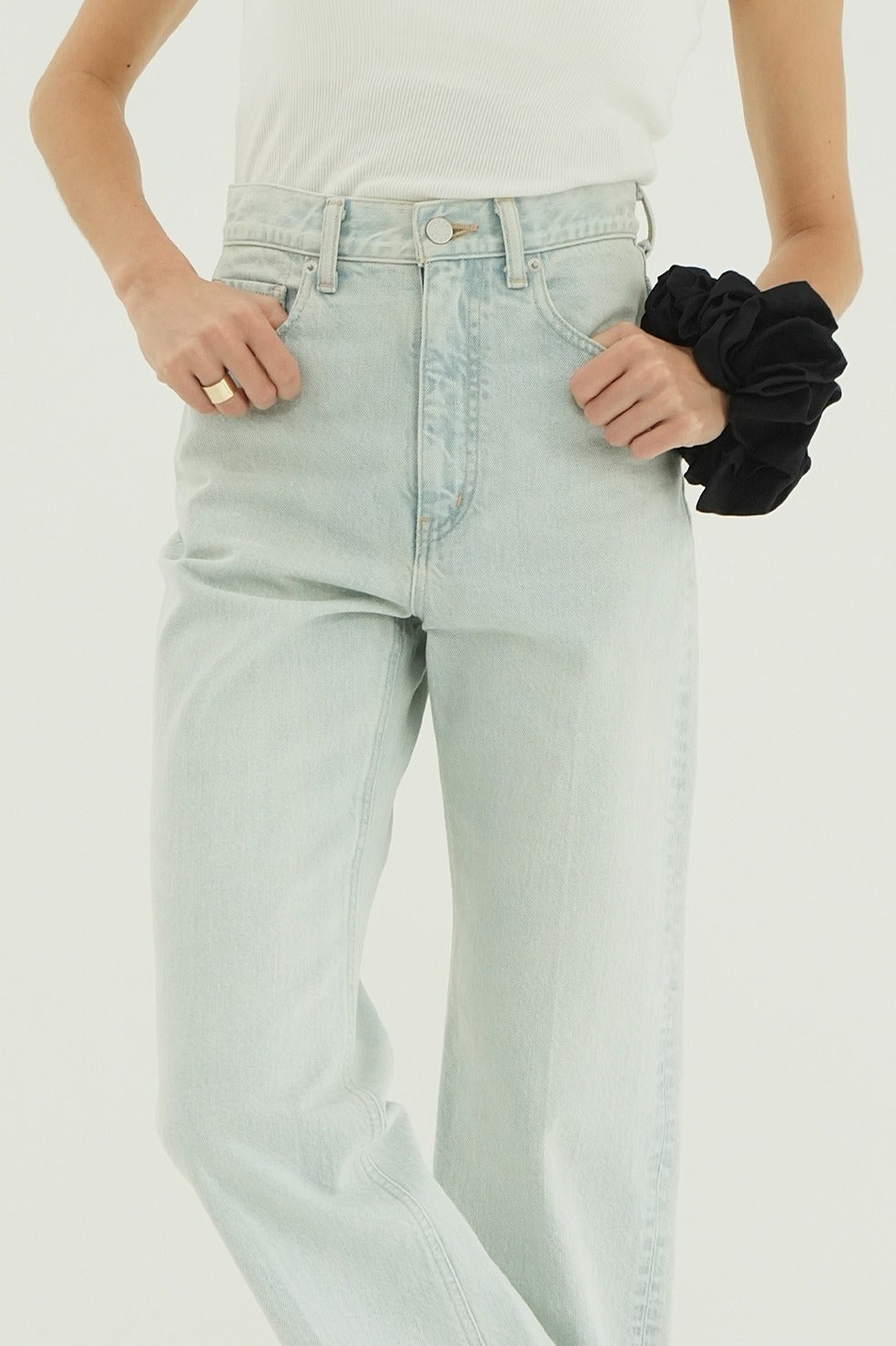 RING DENIM PANTS