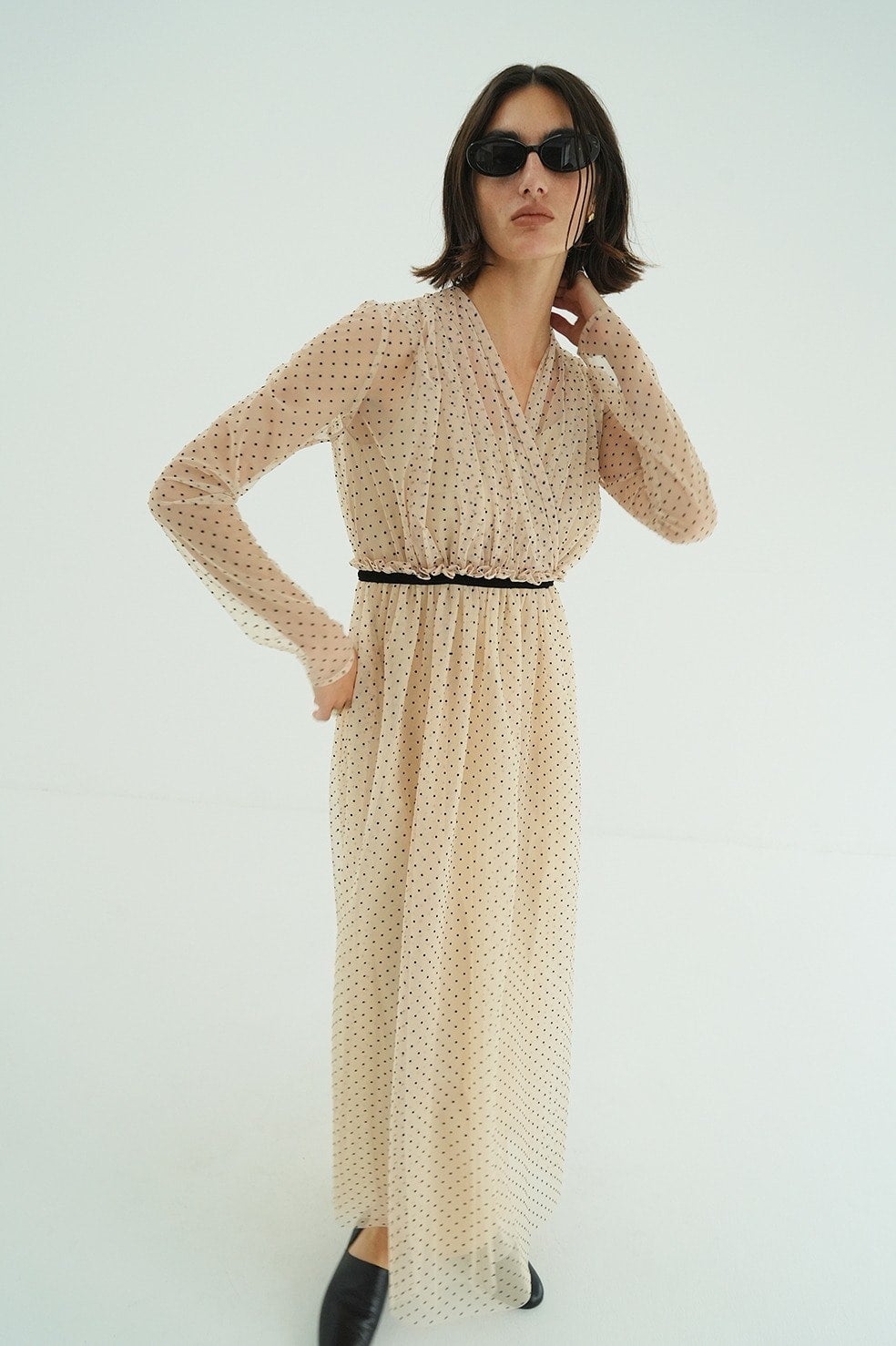 DOT SHEER CACHECOEUR ONEPIECE