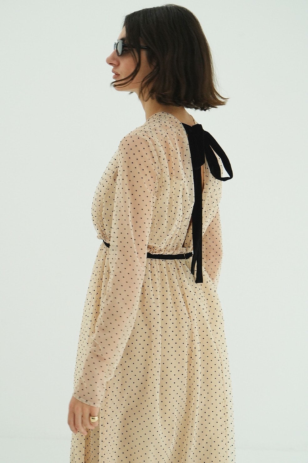 DOT SHEER CACHECOEUR ONEPIECE