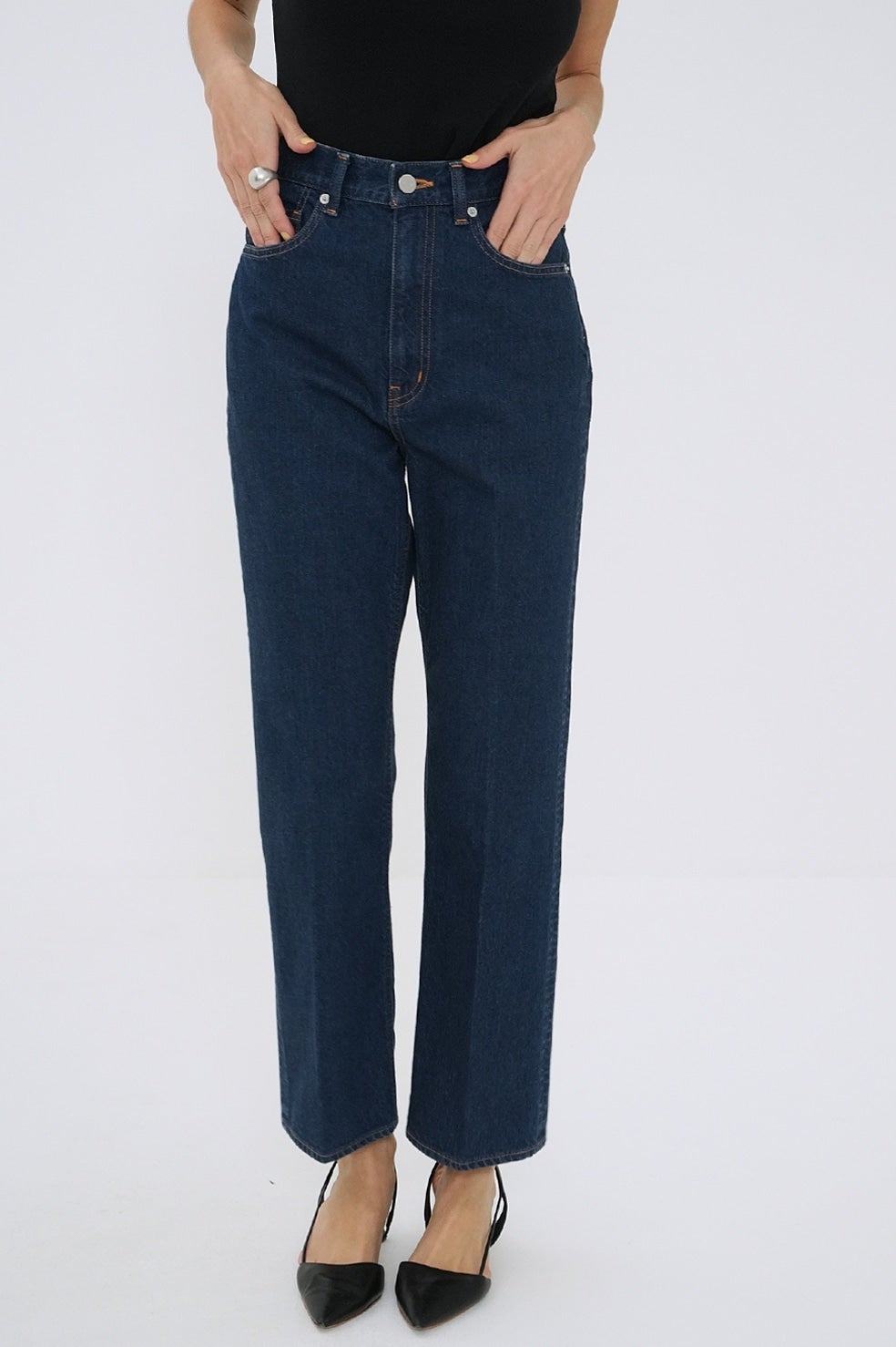 RING DENIM PANTS