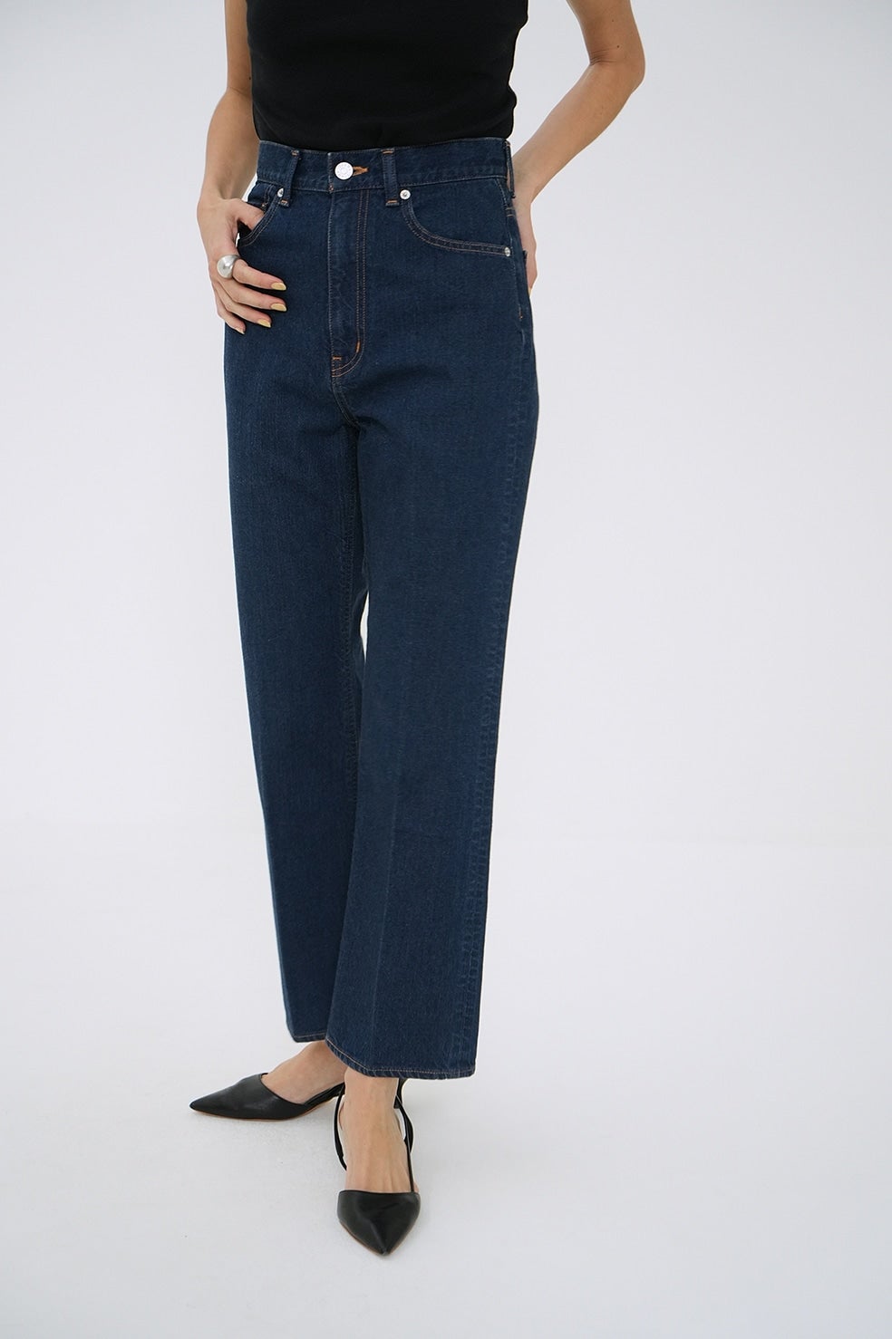 RING DENIM PANTS