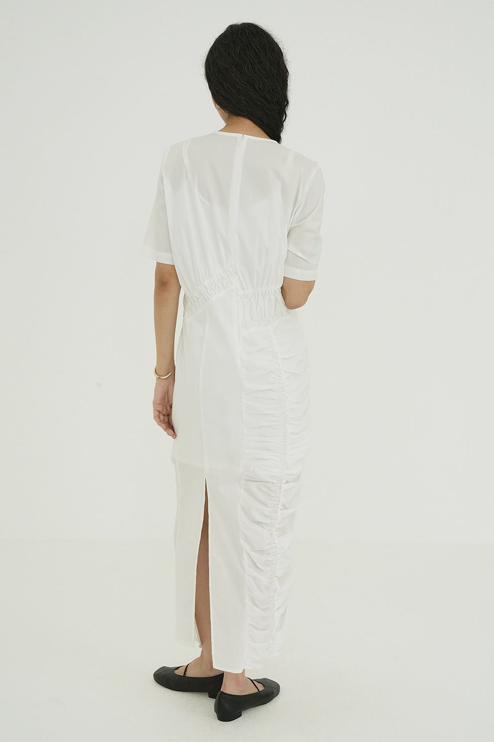 RANDOM SHIRRING ONEPIECE