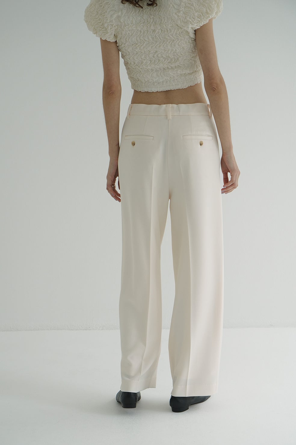 2WAY TUCK STRAIGHT PANTS