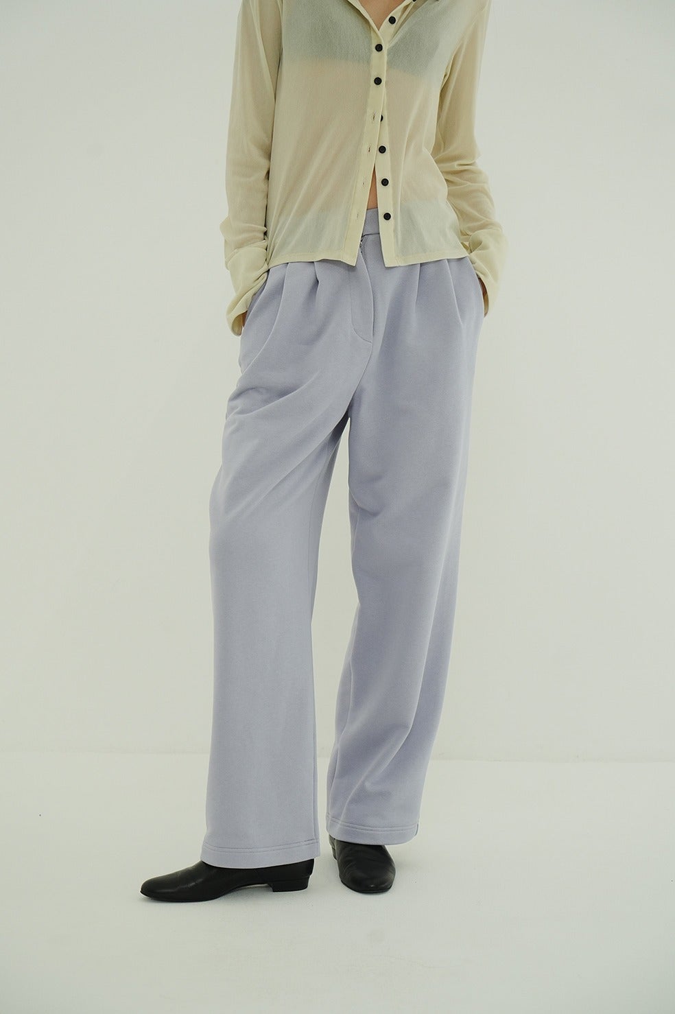 TWO TUCK SWEAT PANTS