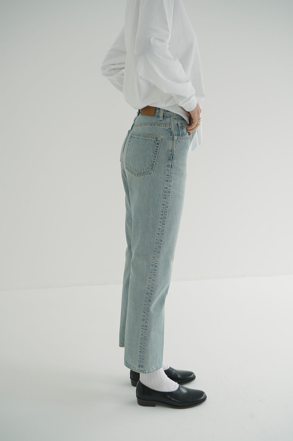 RING DENIM PANTS