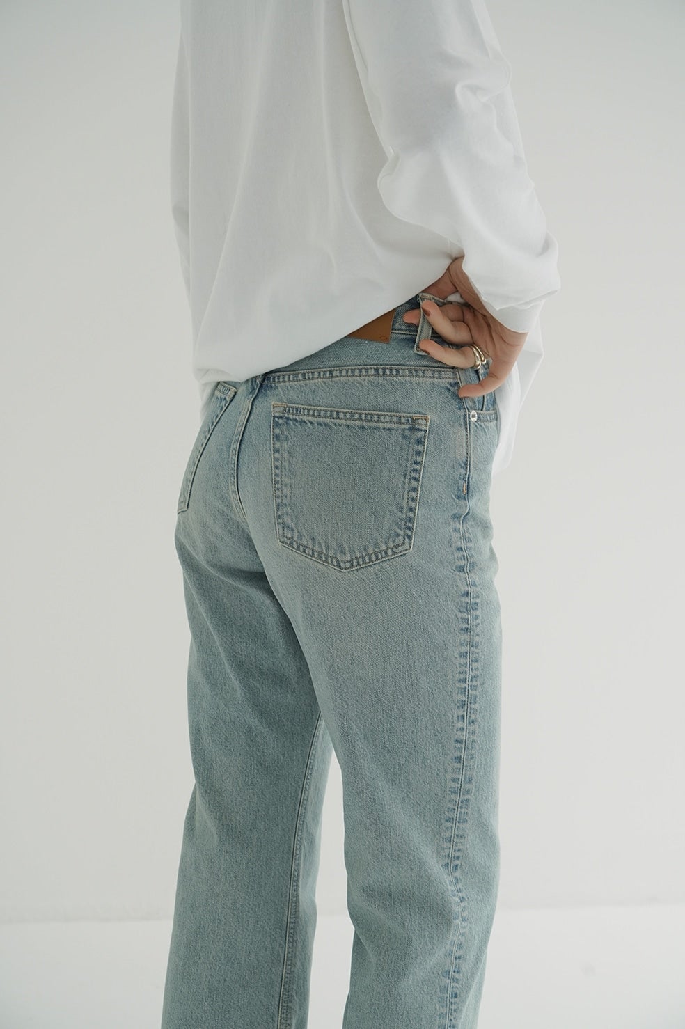 RING DENIM PANTS