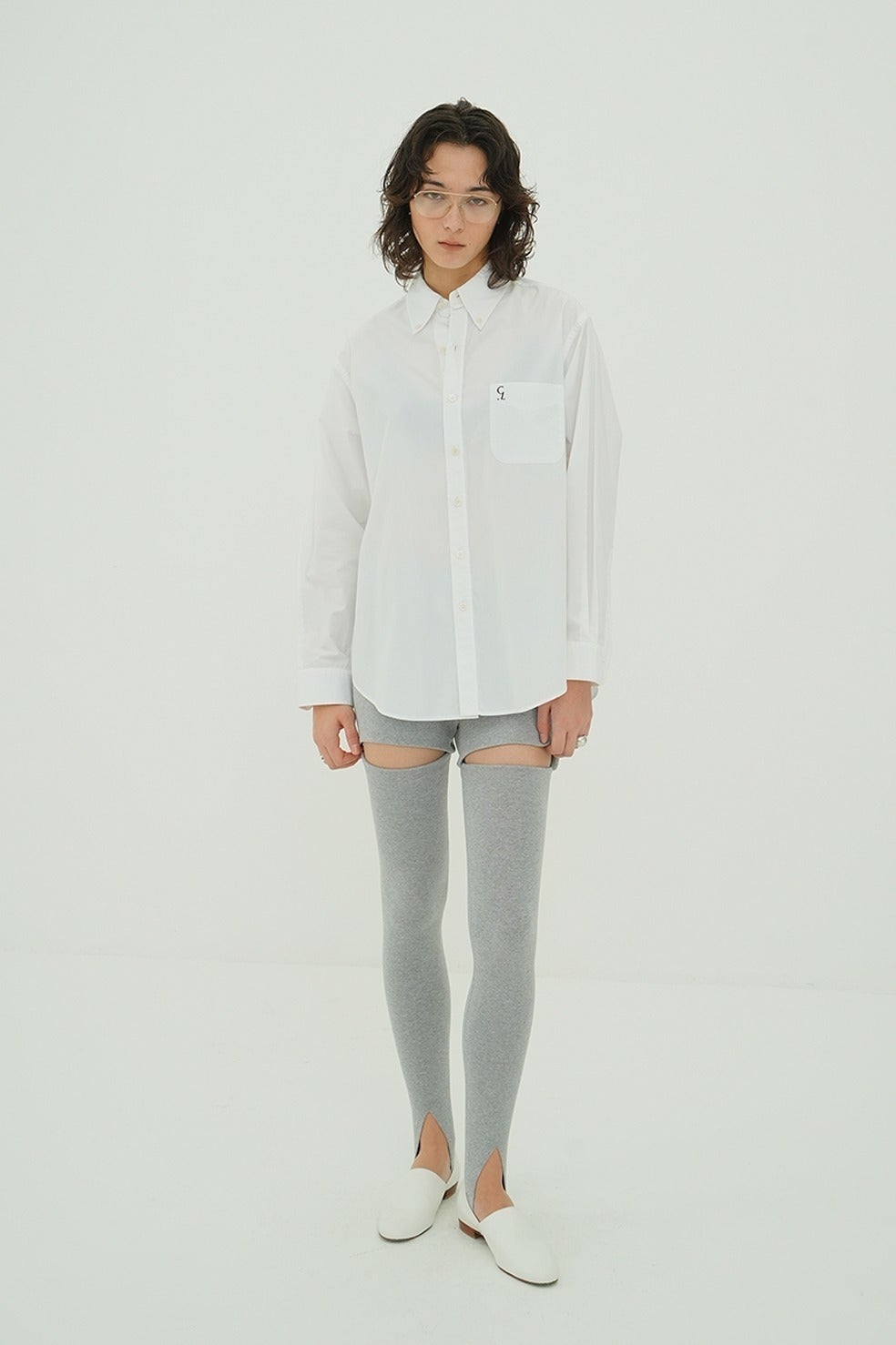 LOGO BUTTON-DOWN BASIC SHIRTS