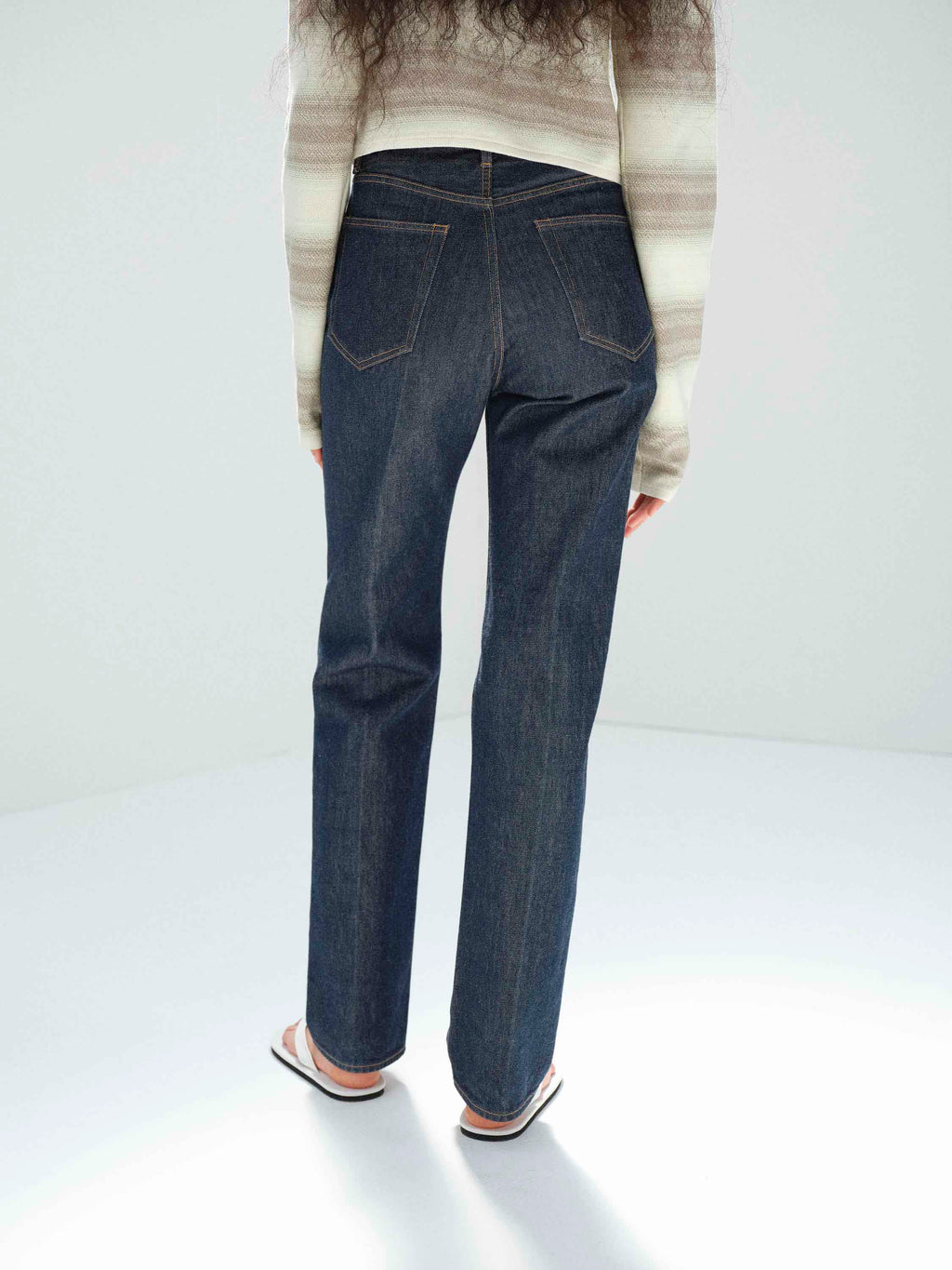 HARD TWIST DENIM 5P PANTS