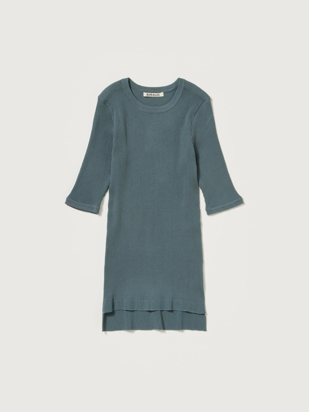 COTTON HIGH GAUGE RIB KNIT TEE