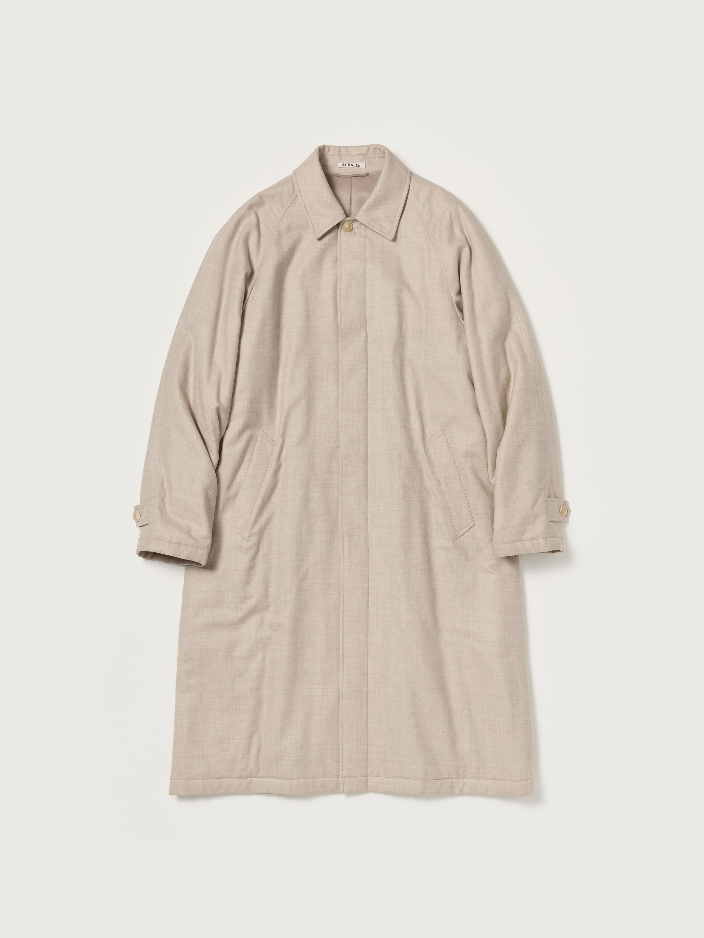 SUPER LIGHT WOOL PADDED COAT