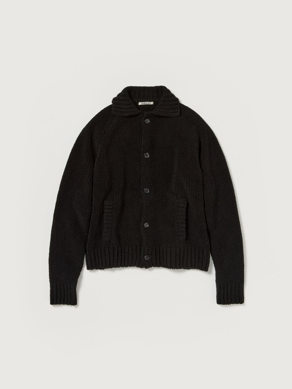 CASHMERE CHENILLE KNIT CARDIGAN