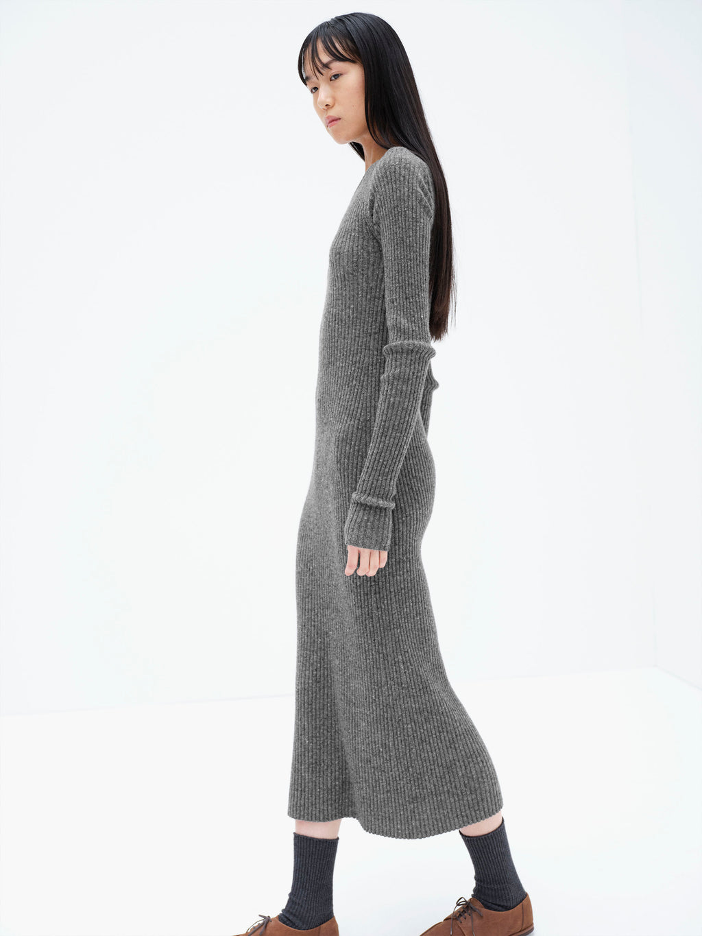 CASHMERE NEP KNIT DRESS